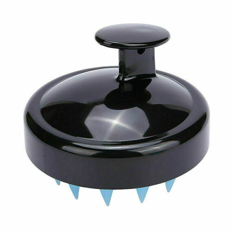 Silicone Shampoo Scalp Shower Body Washing Hair Massage Massager Brush Comb
