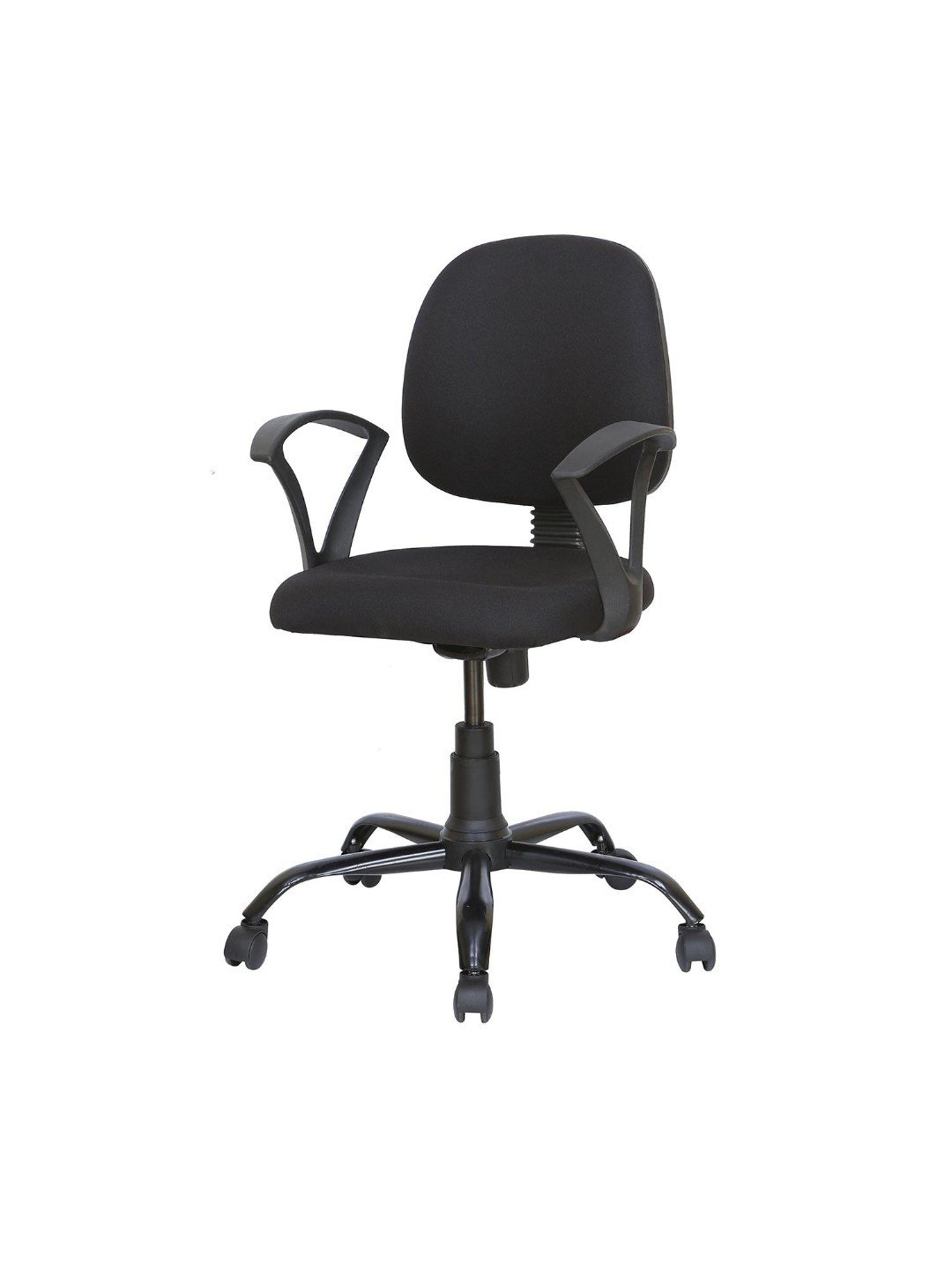 Durian Chaste Black Fabric Executive Chair