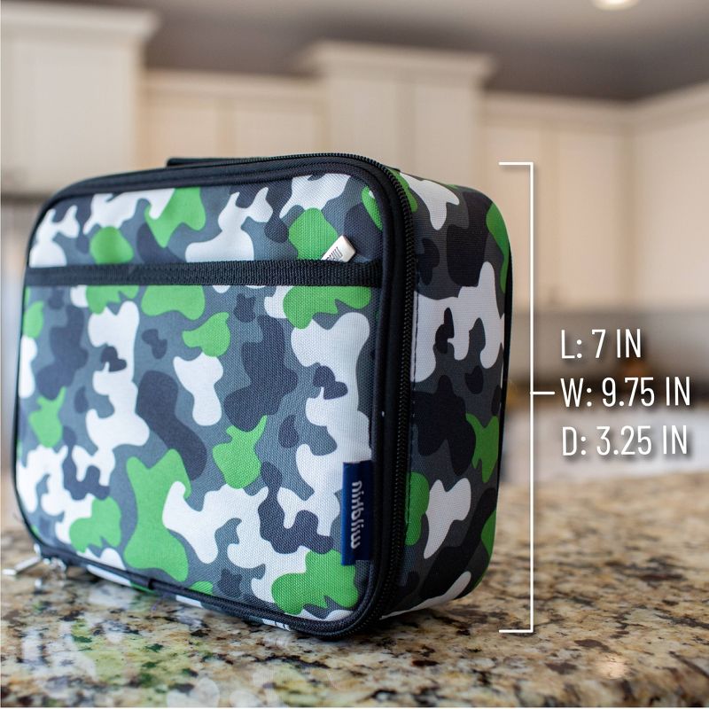 Wildkin Camouflage Lunch Box - Green