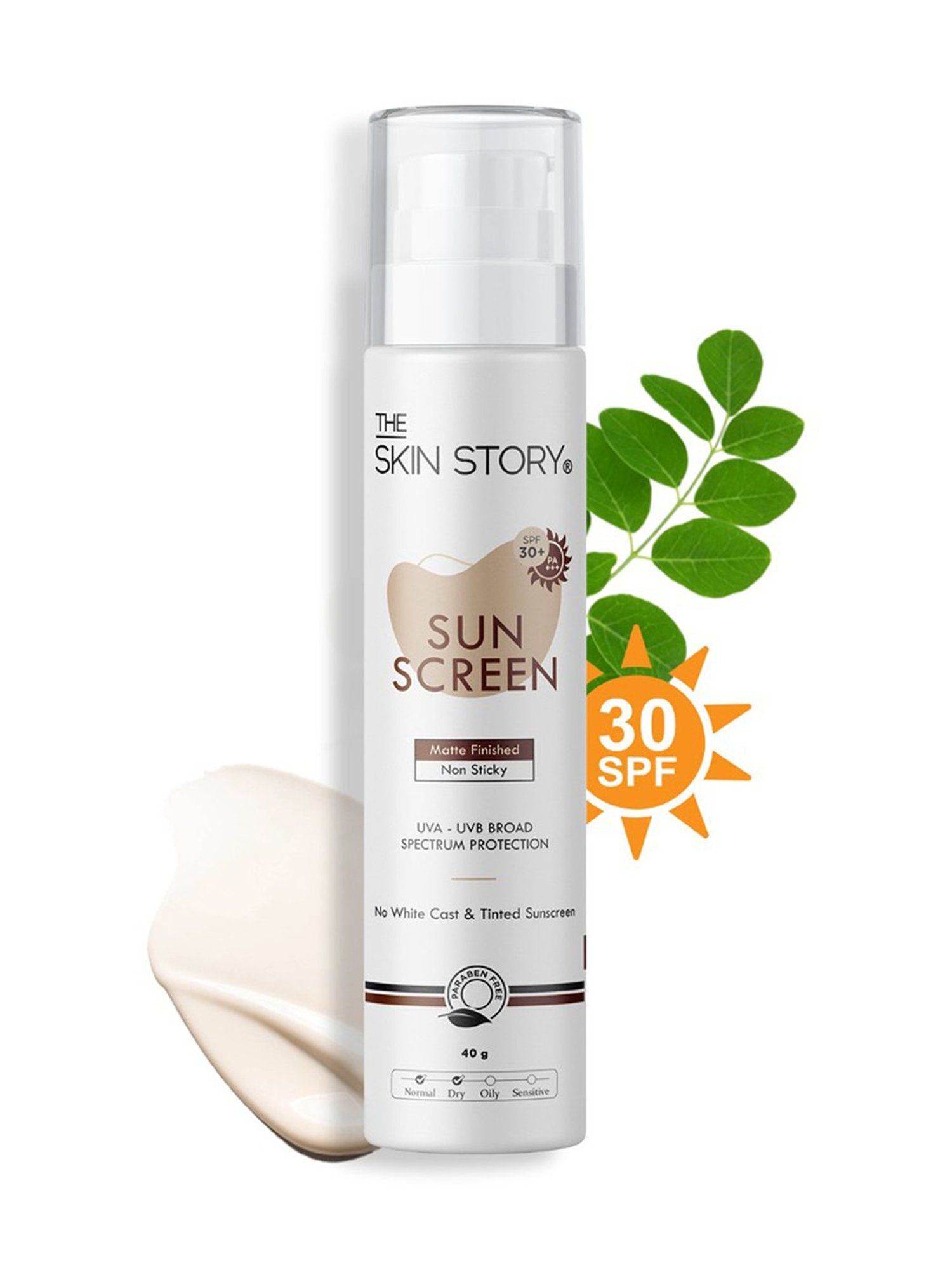 The Skin Story UVA - UVB Broad Spectrum Protection Sunscreen SPF 30 - 40 gm