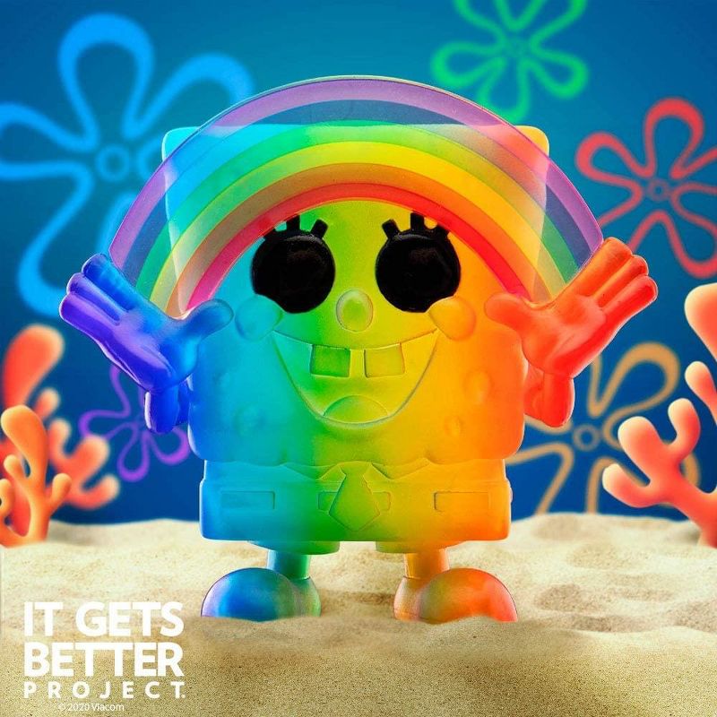 Funko SpongeBob SquarePants Funko POP Vinyl Figure | SpongeBob Pride 2020