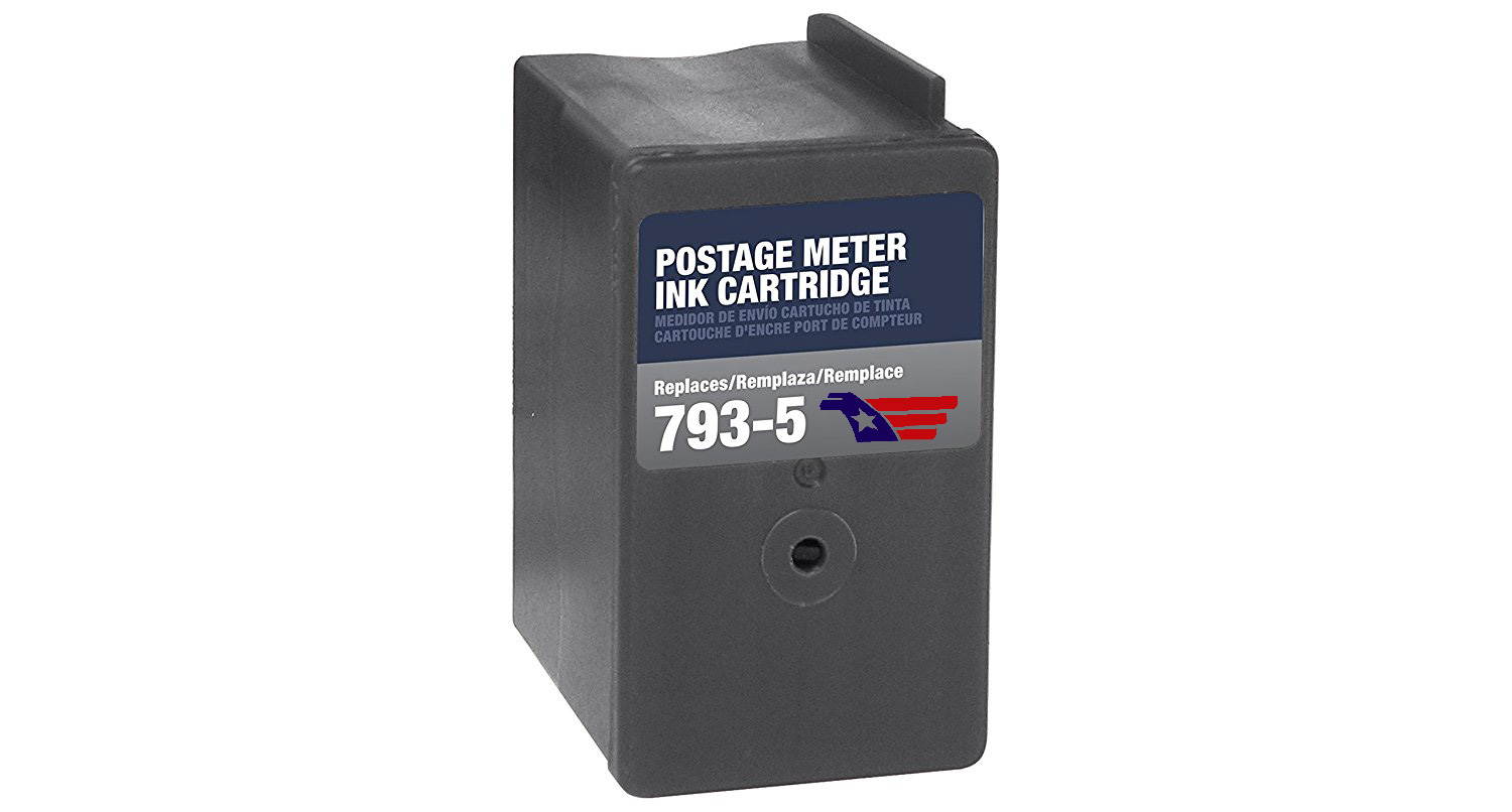 New Pitney Bowes Compatible 793-5 Red Ink Cartridge for P700, DM100i, DM125i, DM150i, DM175i, DM200L, DM225 Postage Meters