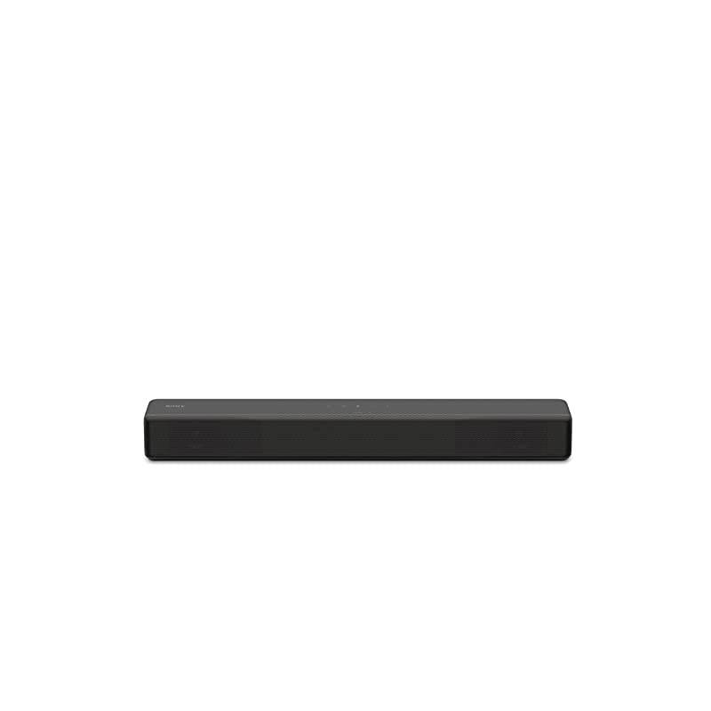 S200F 2.1ch Soundbar with built-in Subwoofer and Bluetooth Home Theater Audio for TV, (HT200F), easy setup, compact, home office use with clear sound black