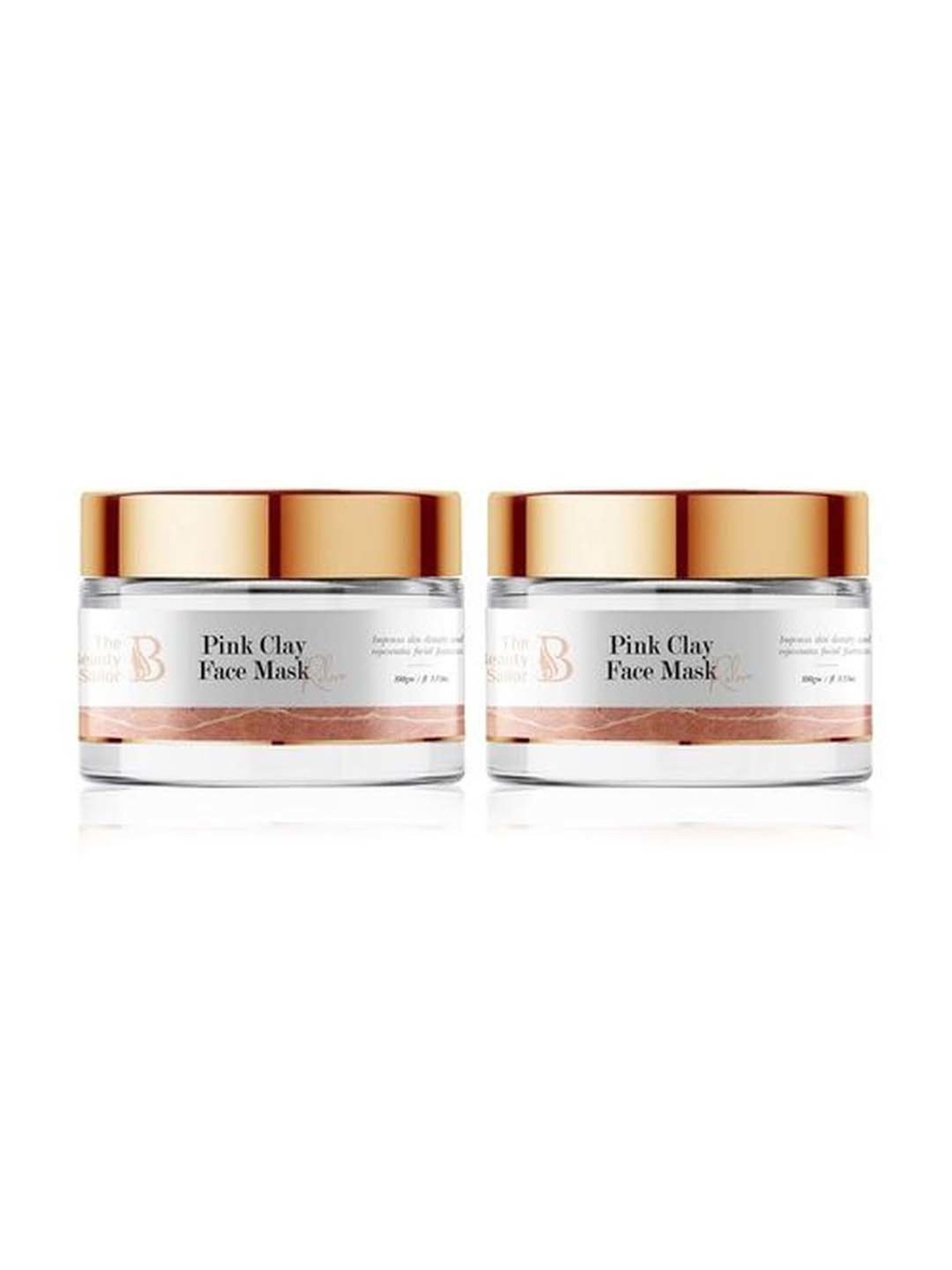 The Beauty Sailor Anti Aging Pink Clay Face Mask Pack of 2 - 200 gm