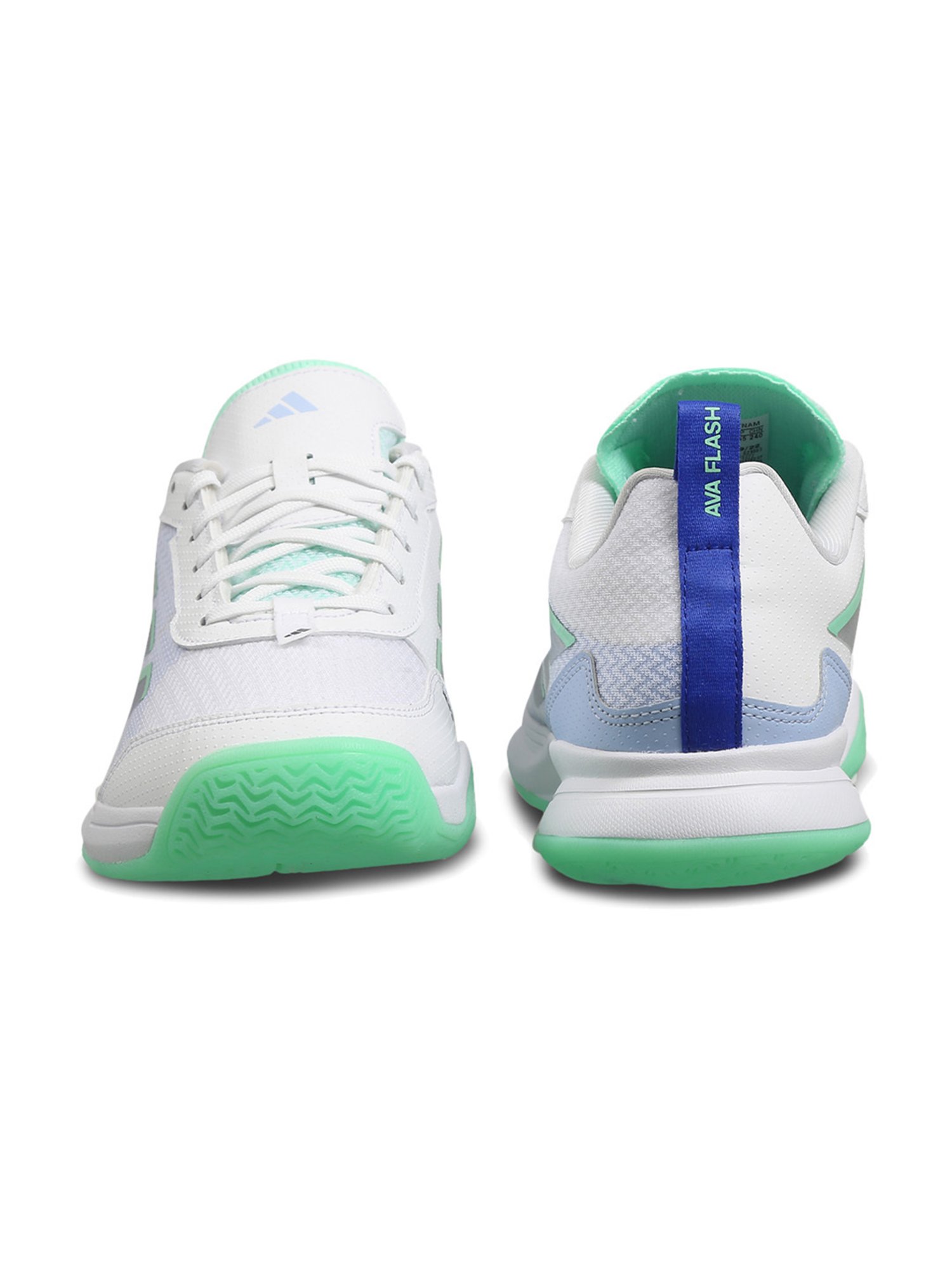 Adidas Women's AvaFlash White Tennis Shoes