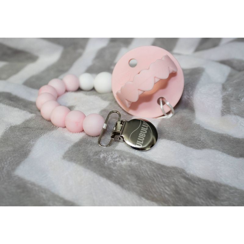 Ulubulu Heart Bulu Soother 0+ Months - Pink