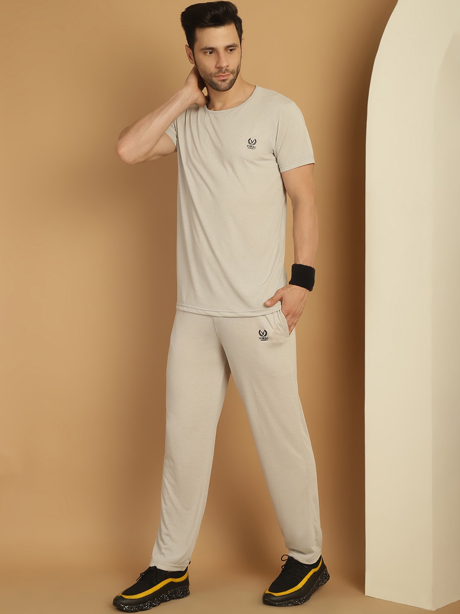 Rock.It Blue Regular Fit Printed TrackSuit