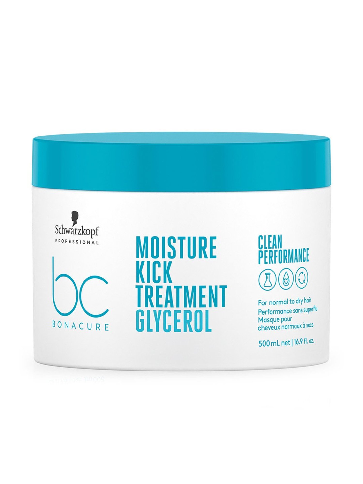 Schwarzkopf Professional Bonacure Moisture Kick Treatment with Glycerol - 500 ml
