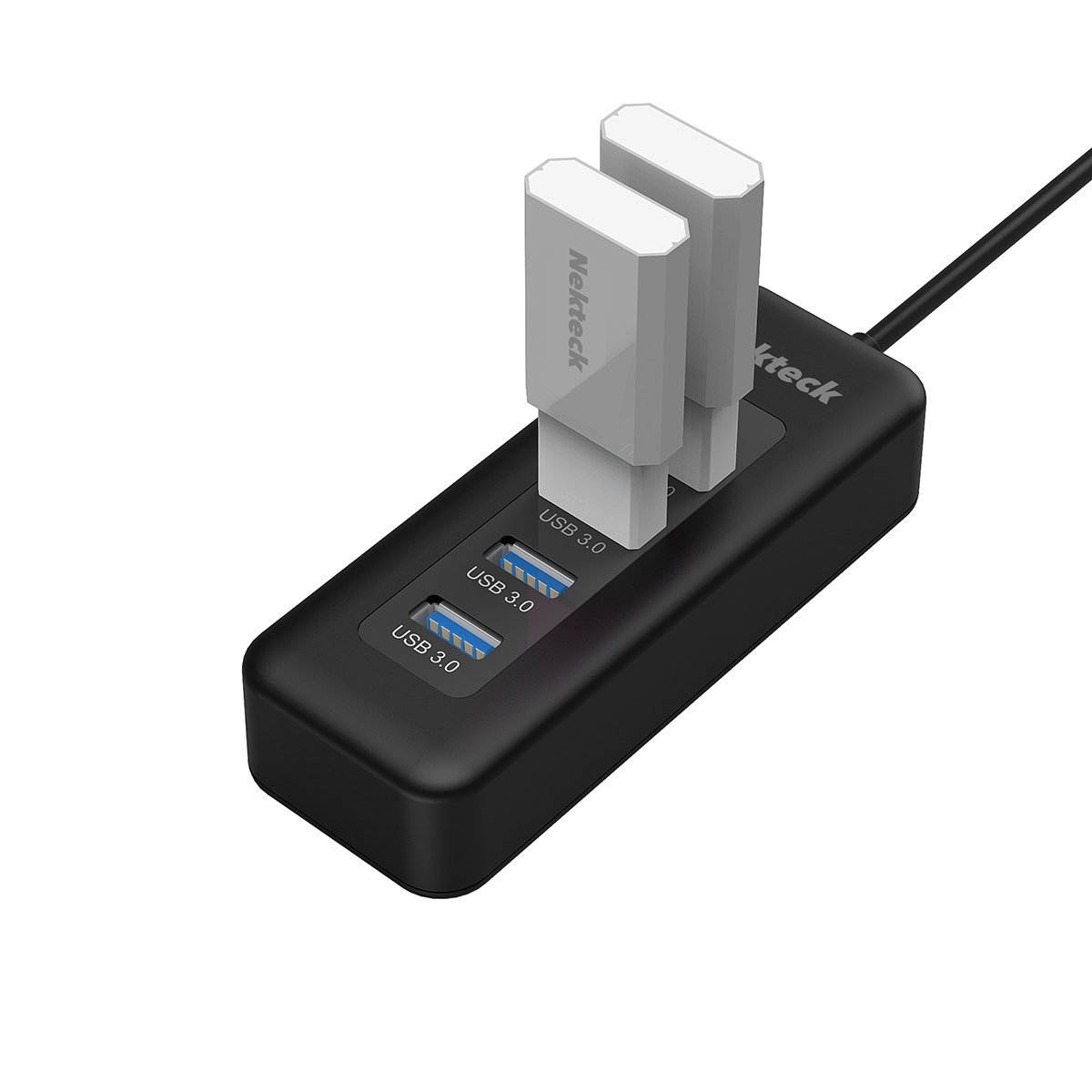 Nekteck USB Type-C to USB 3.0 Hub with 4 USB-A Ports Hub for New Macbook, ChromeBook Pixel, and More Laptops and PCs