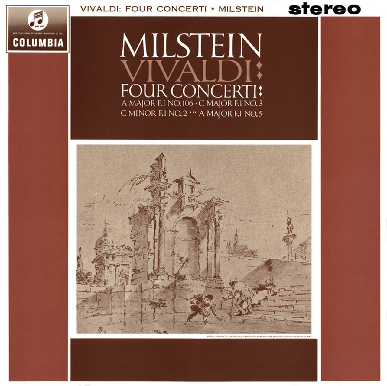NATHAN MILSTEIN VIVALDI FOUR CONCERTI 180g LP (Vinyl)
