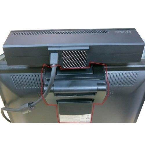 Kinect TV Mount Clip for Xbox One, Konsait Adjustable TV Clip Holder for Xbox One Kinect 2.0