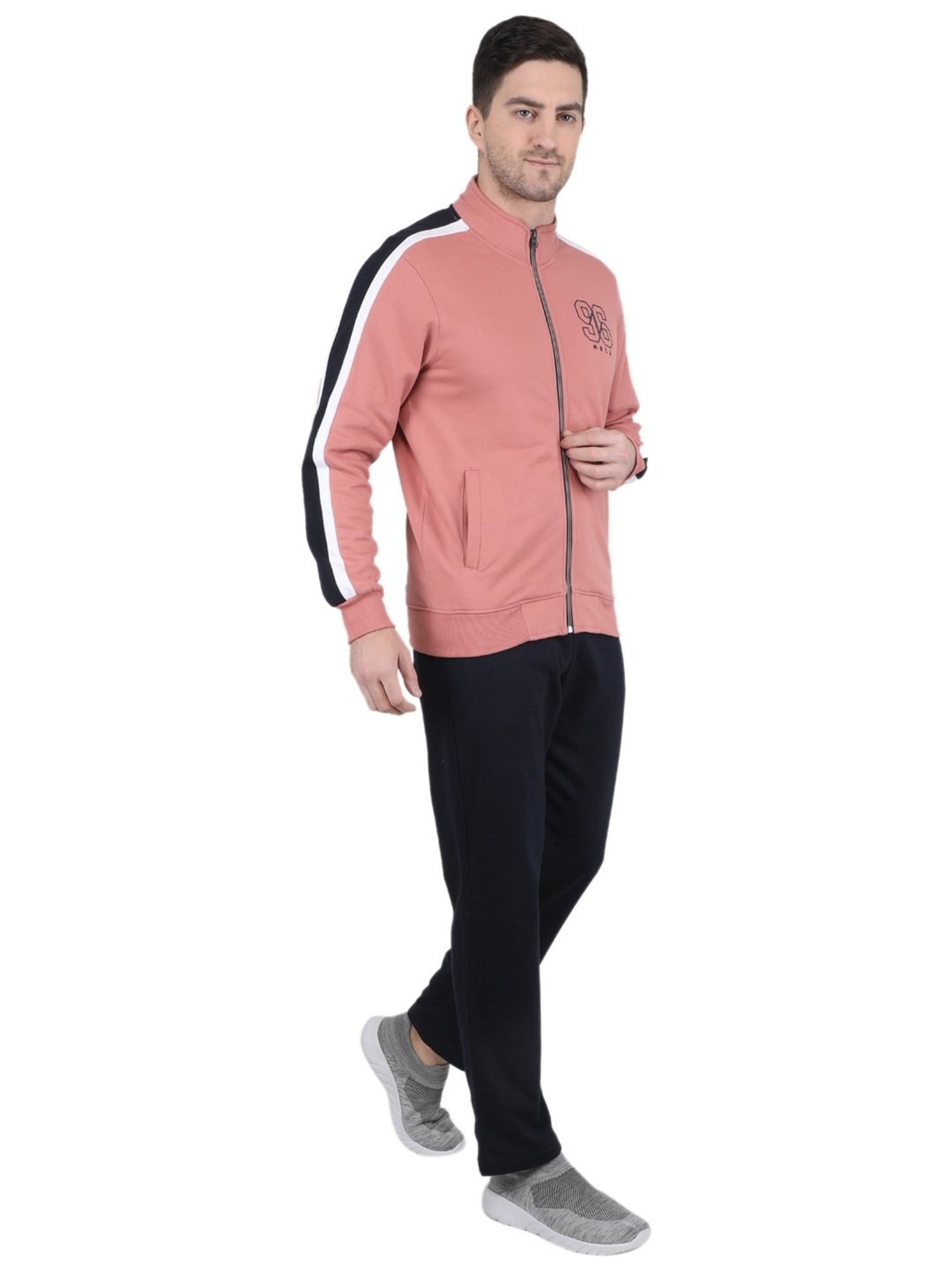 Moca By Monte Carlo Light Pink Regular Fit Co-Ord Set