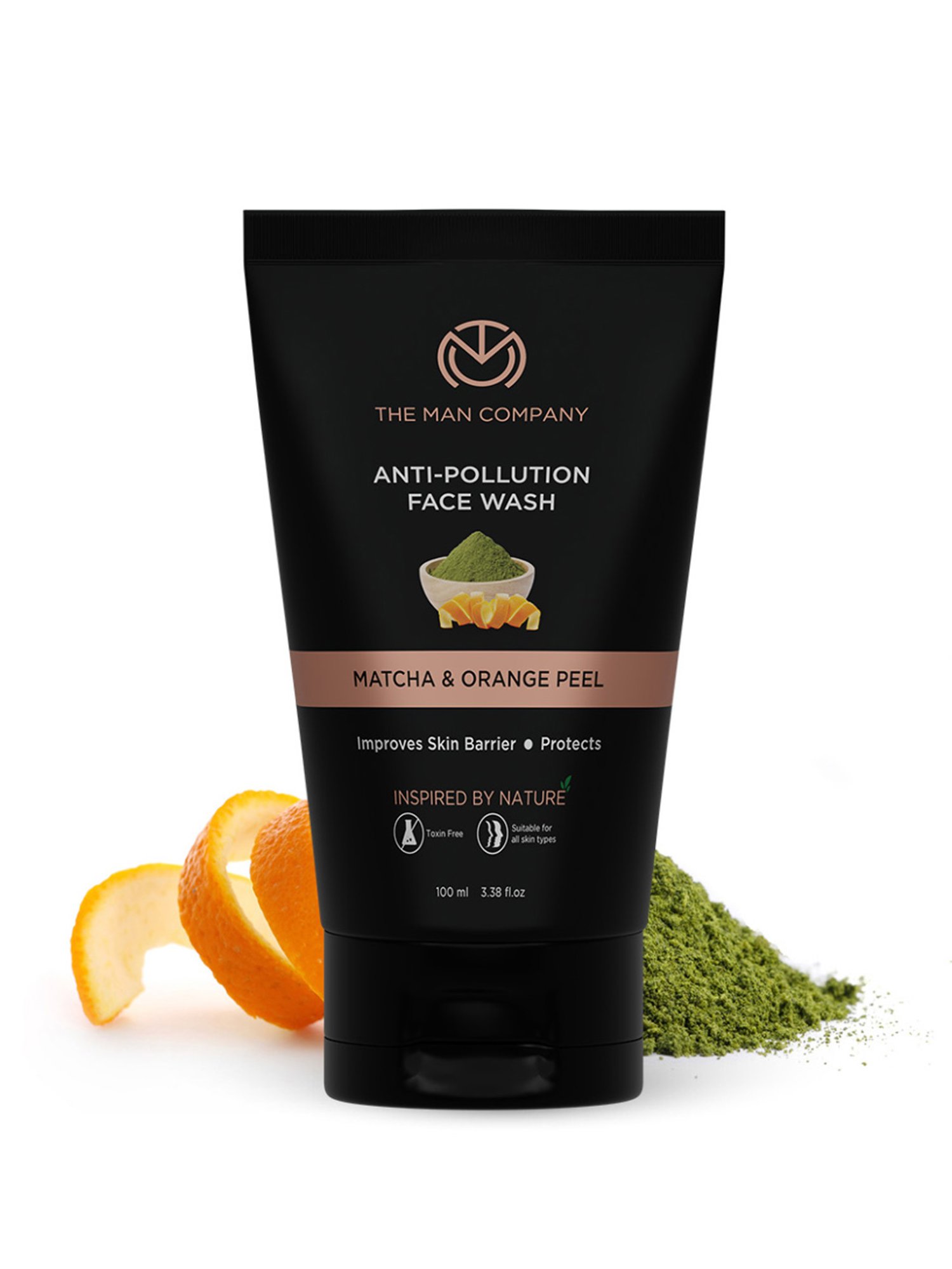 Mancode Detoxifying De Tan, Vitamin C & Acne Control Tea Tree Foaming Facewash (Pack of 3)