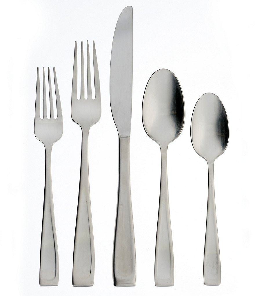 Oneida Satin Moda 65-Piece Stainless Steel Flatware Set
