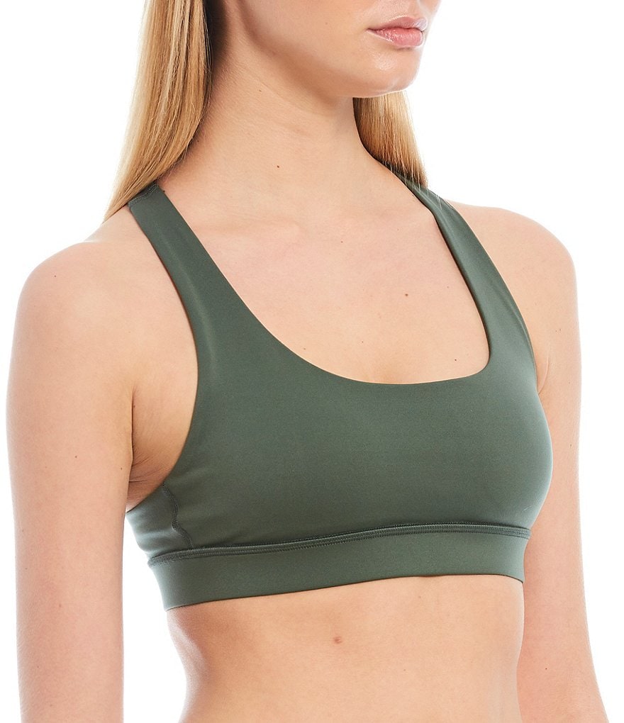 Antonio Melani Dynamic Lightweight Supportive Compression T-Back Sports Bra