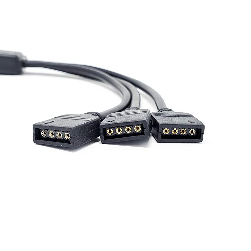 1 to 3 RGB Splitter 50 cm Cable 2Pack F04RGB03502P