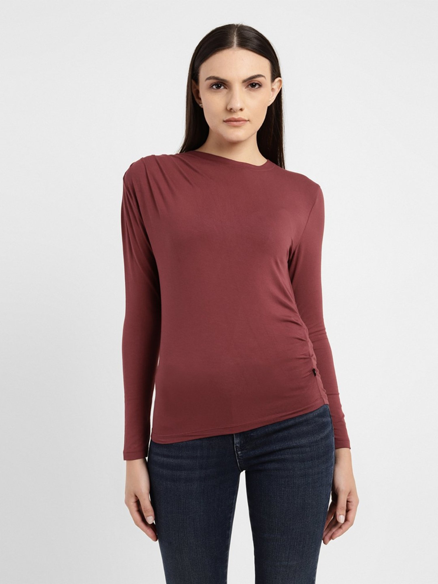 Levi's Maroon Top