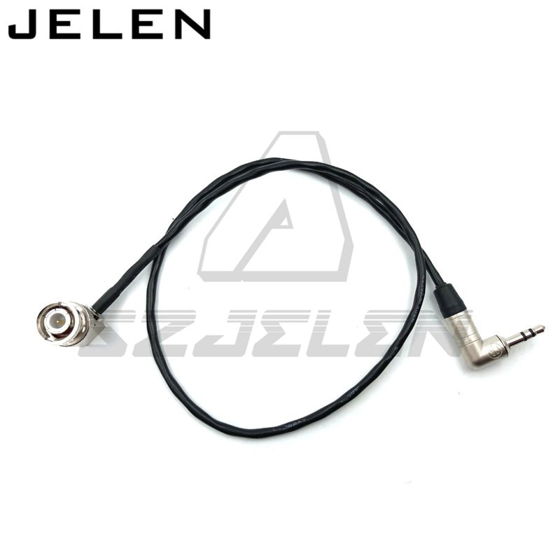 AVLGear CSM4-RAFN-30 | XLR Male to XLR Right Angle Female 30 Feet Mic Cable Blue with Blue Ring