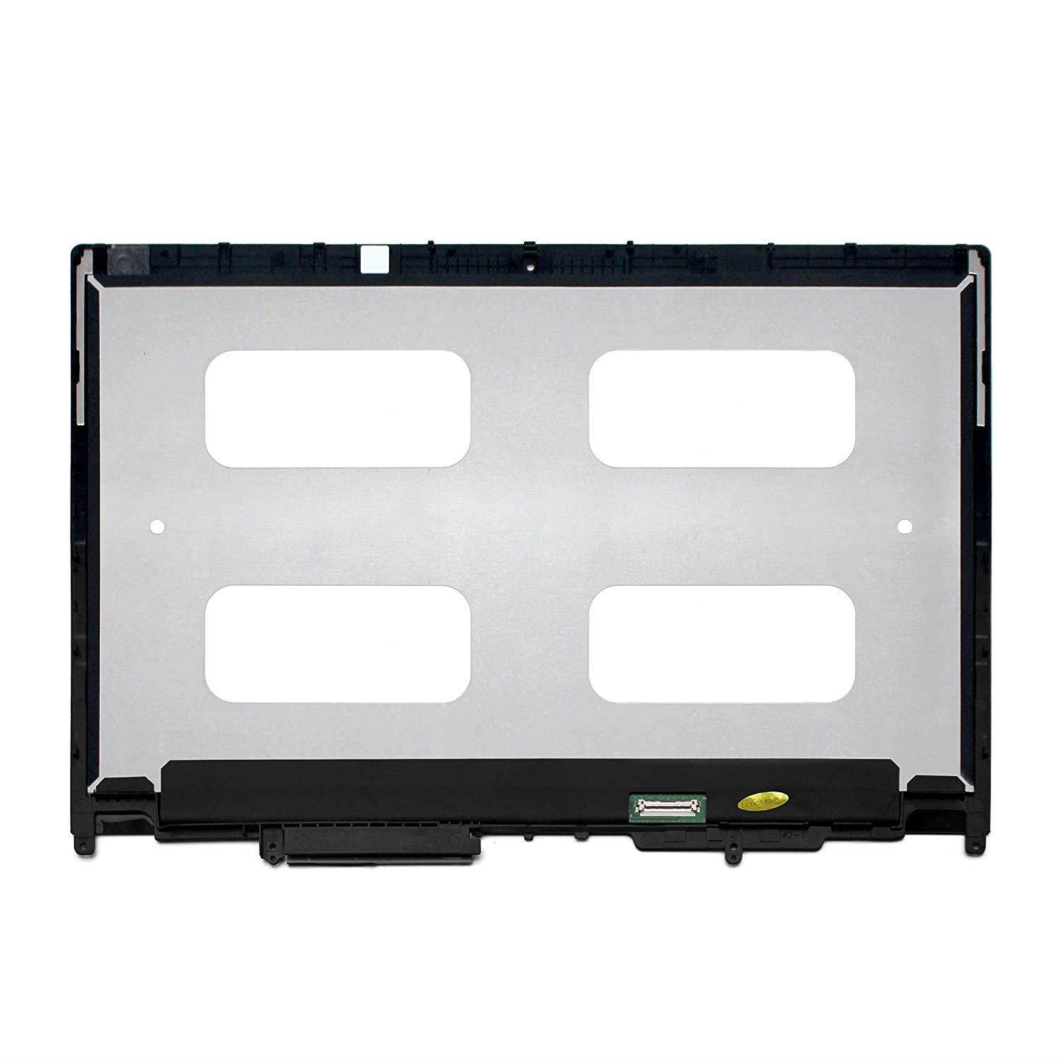 Compatible 13.3 inch FullHD 1920x1080 IPS LCD Display Touch Screen Digitizer Assembly + Bezel + Touch Control Board Replacement for Lenovo ThinkPad Yoga 370 20JH0029US 20JH002AUS 20JH002BUS