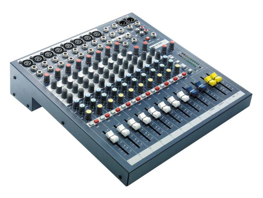 Soundcraft EPM8 - 8-Channel High Performance Mixer