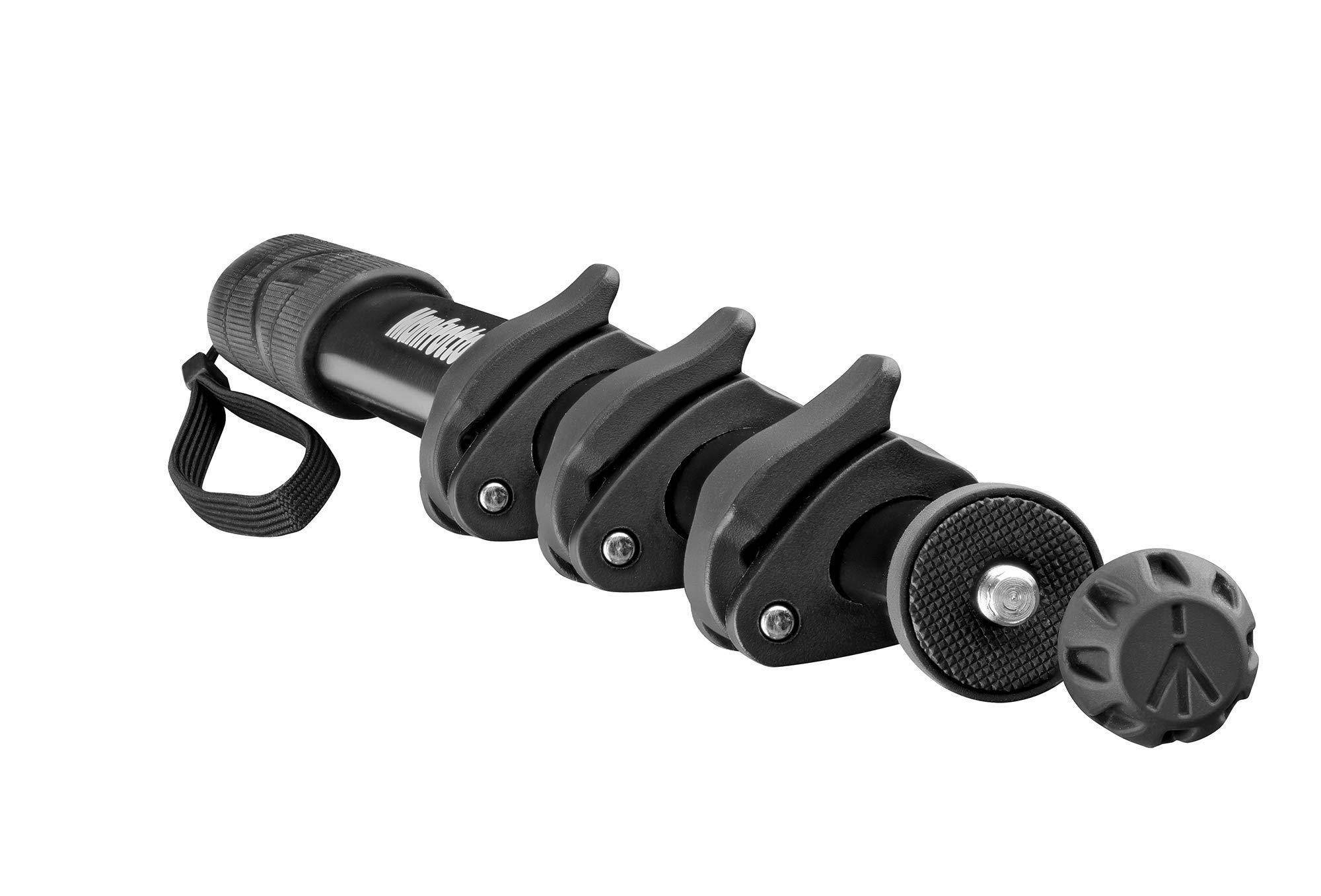 Manfrotto Compact Xtreme 2-in-1 Monopod and Pole, Black #MPCOMPACT-BK