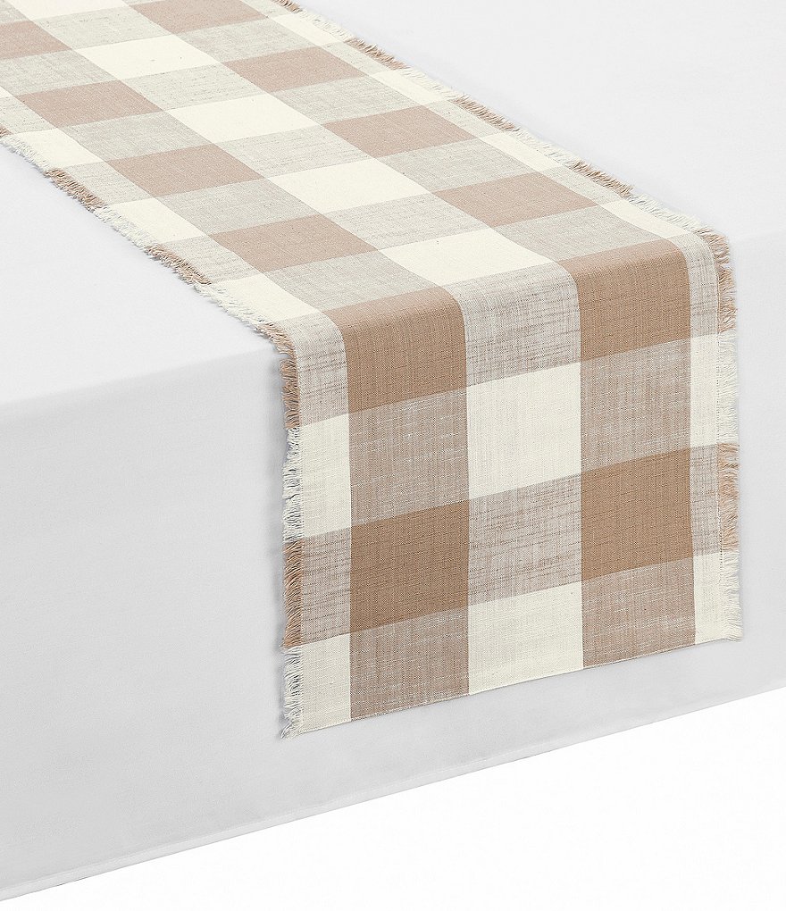 Southern Living Wide Buffalo Check Runner