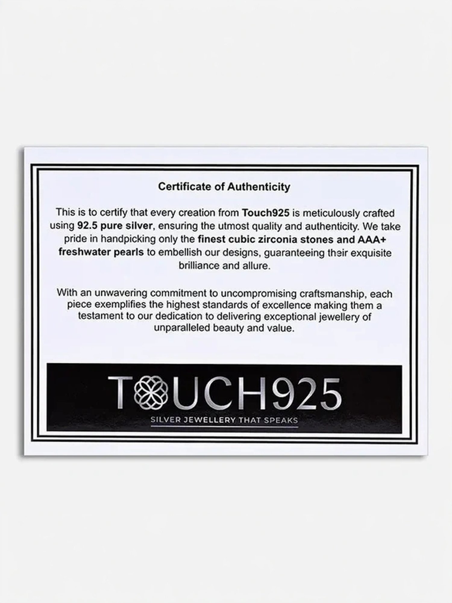 Touch925 Twisted Silver Anklet for Women