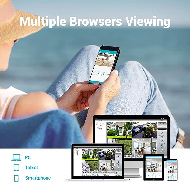 WFDBELL1 Smart Home Wi-Fi Doorbell, HD Camera, Two-Way Audio, No Hub Required