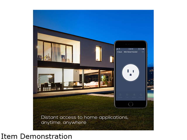 LITEdge Smart Plug, Works with Amazon Alexa and Google Assistant, Wi-Fi Accessible Power Outlet, Timing Function, No Hub Needed, Control with App on Phone, Single Socket