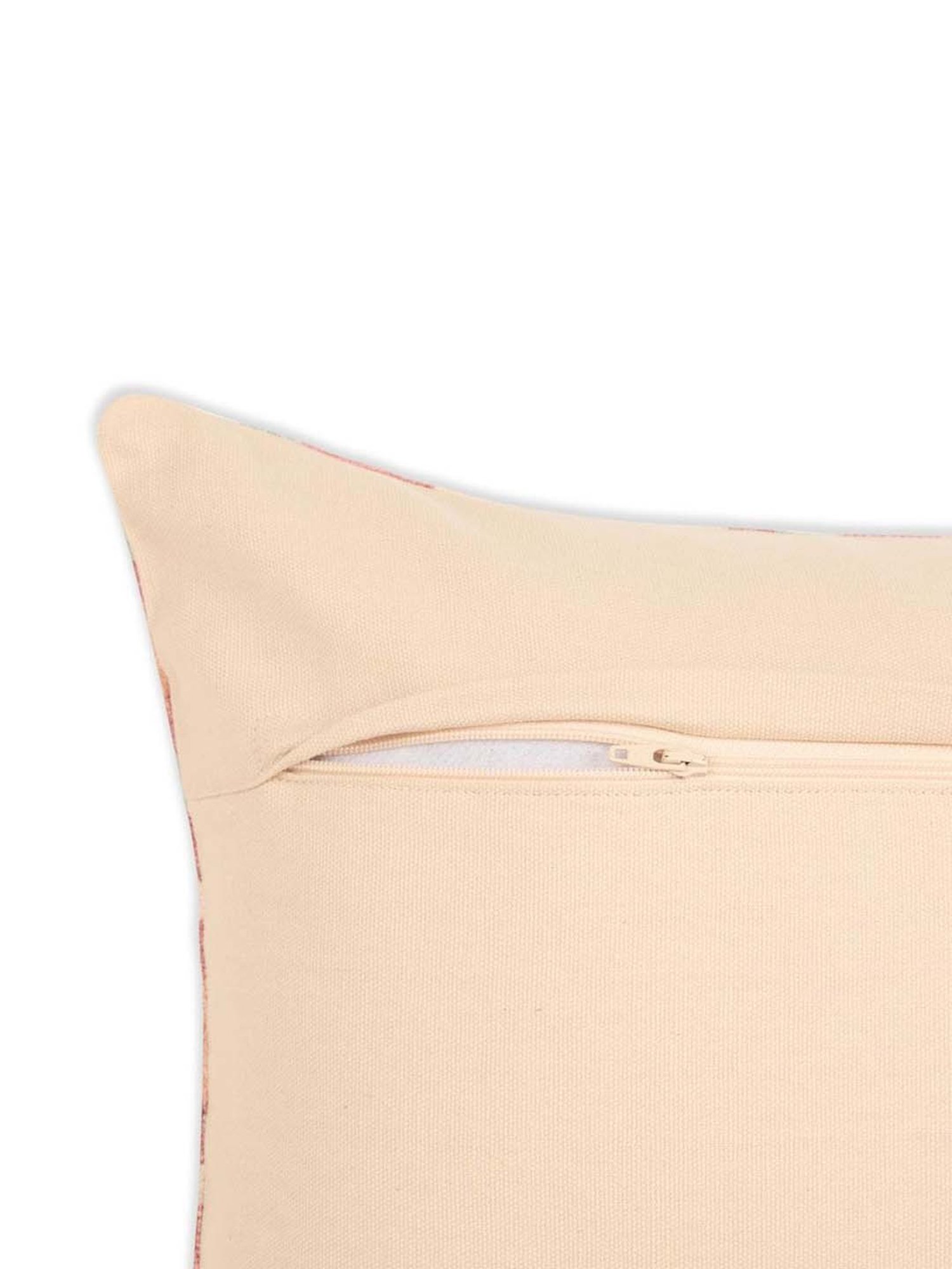 Fabindia Home Multicolor Cotton Printed Fergana Cushion Cover