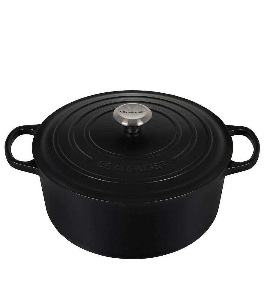 Le Creuset Signature 5.5-qt. Round Enameled Cast Iron Dutch Oven with Stainless Steel Knob