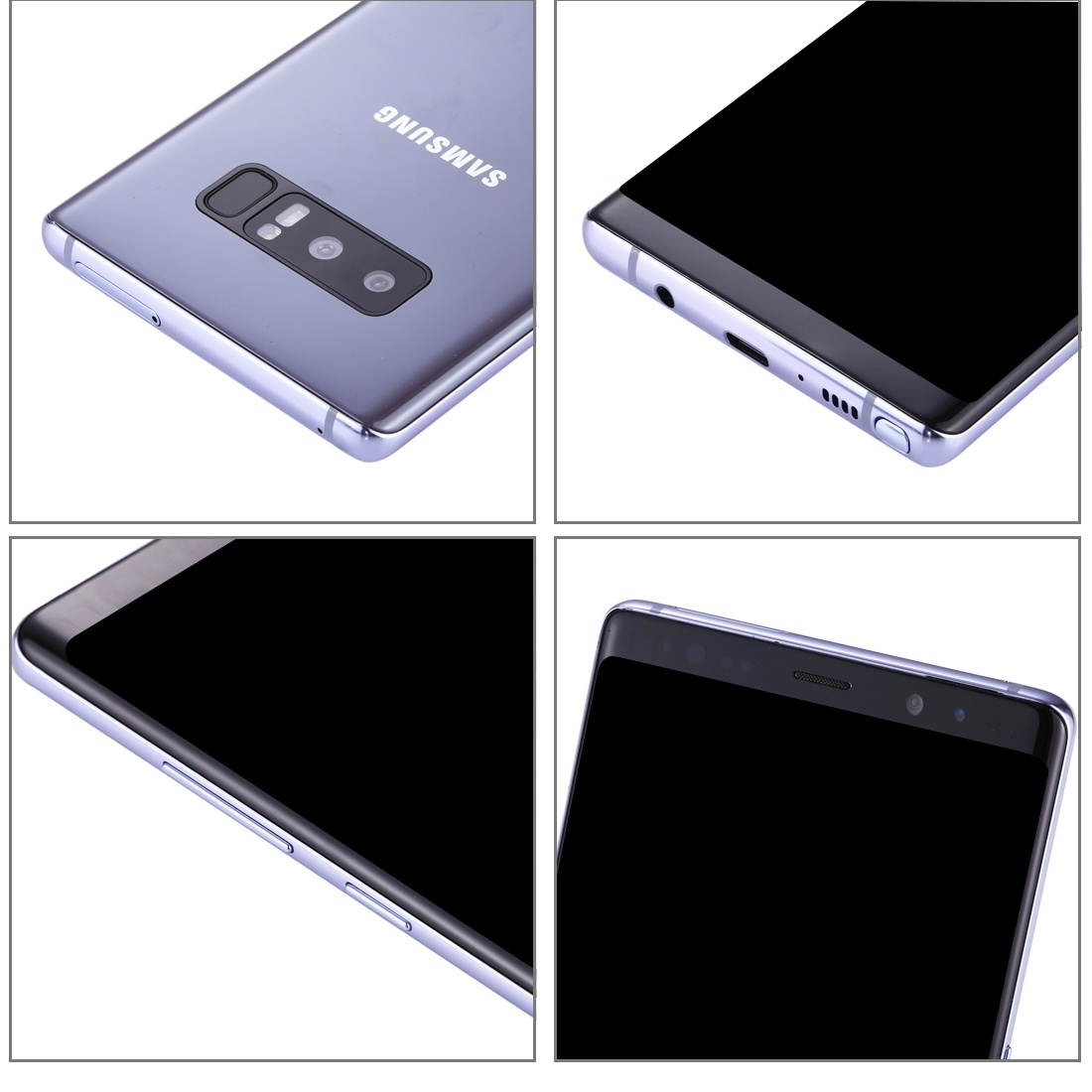 For Galaxy Note 8 Dark Screen Non-Working Fake Dummy Display Model(Black)