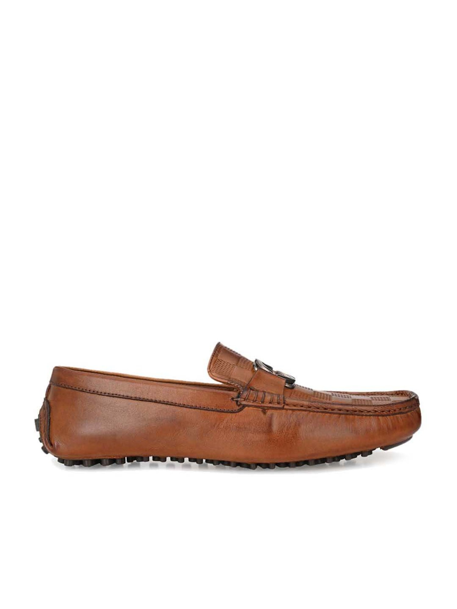 San Frissco Men's Tan Casual Loafers