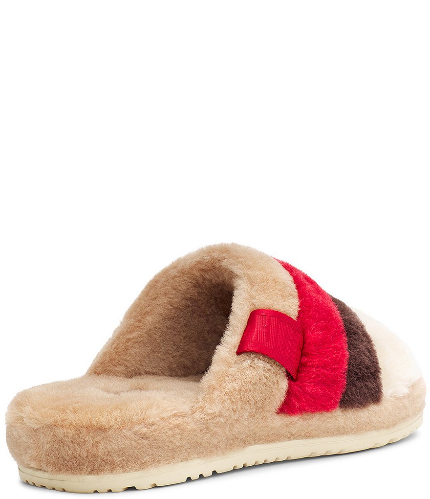 UGG&reg; Men's Scuff Logo Suede Slippers