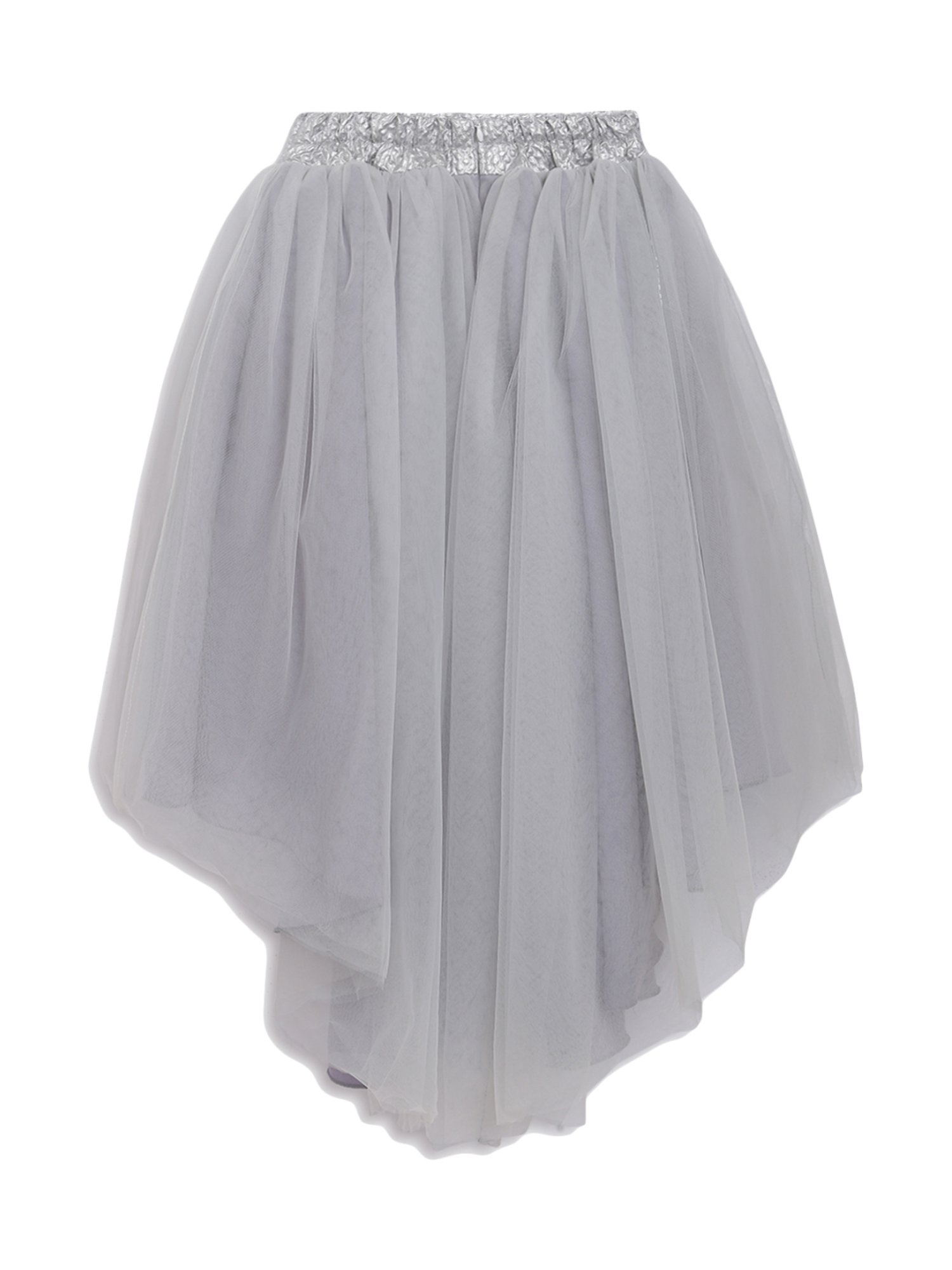 Butterfly Blush Kids Grey Applique Dress