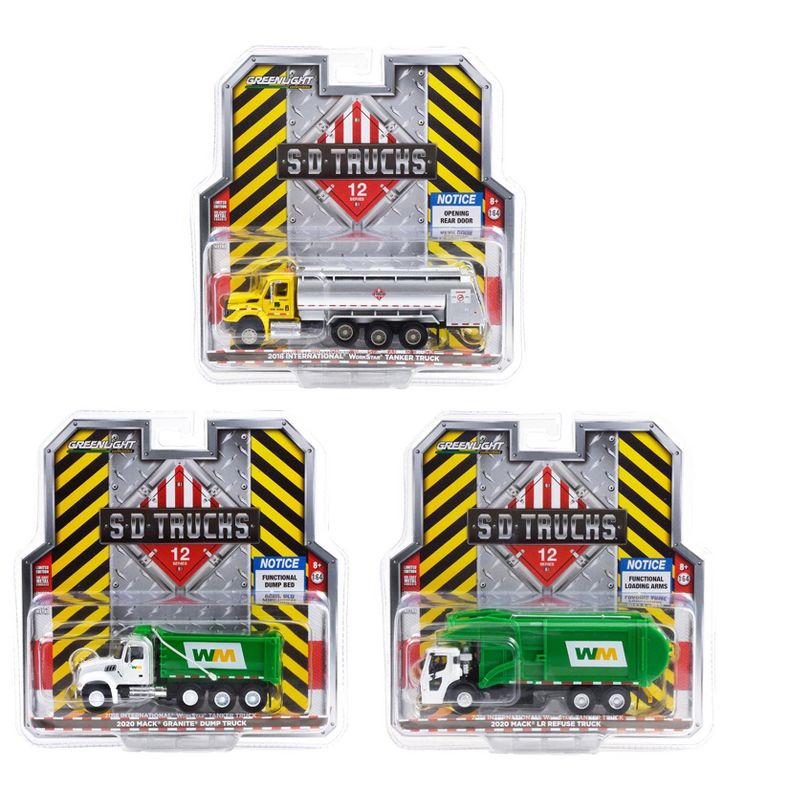 Case IH Haying Set of 4 pieces "Case IH Agriculture" 1/64 Diecast Models by ERTL TOMY