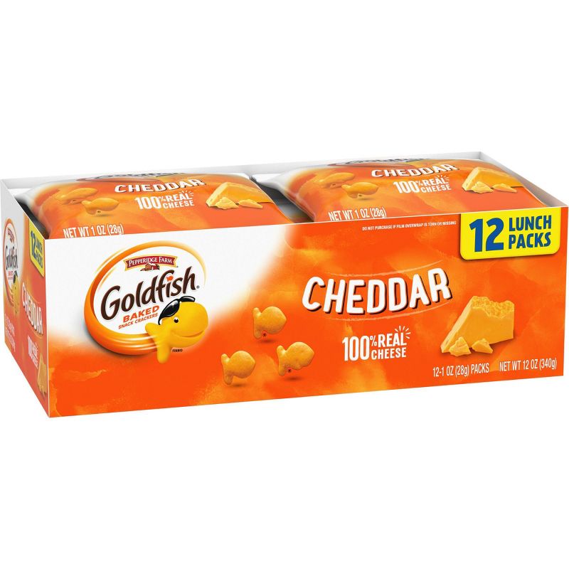 Pepperidge Farm Goldfish Cheddar - 12ct