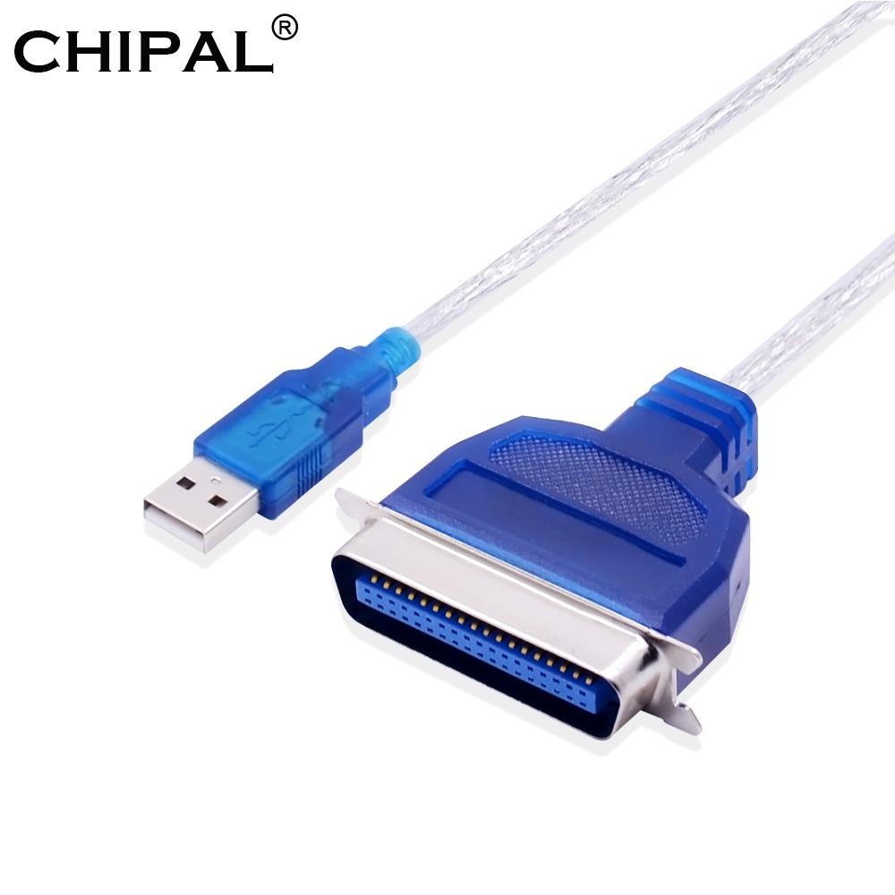 USB printer Cable 36 pin data line LPT male Port Parallel IEEE 1284 Print Adapter Converter Printer Cable USB to CN36 DB36