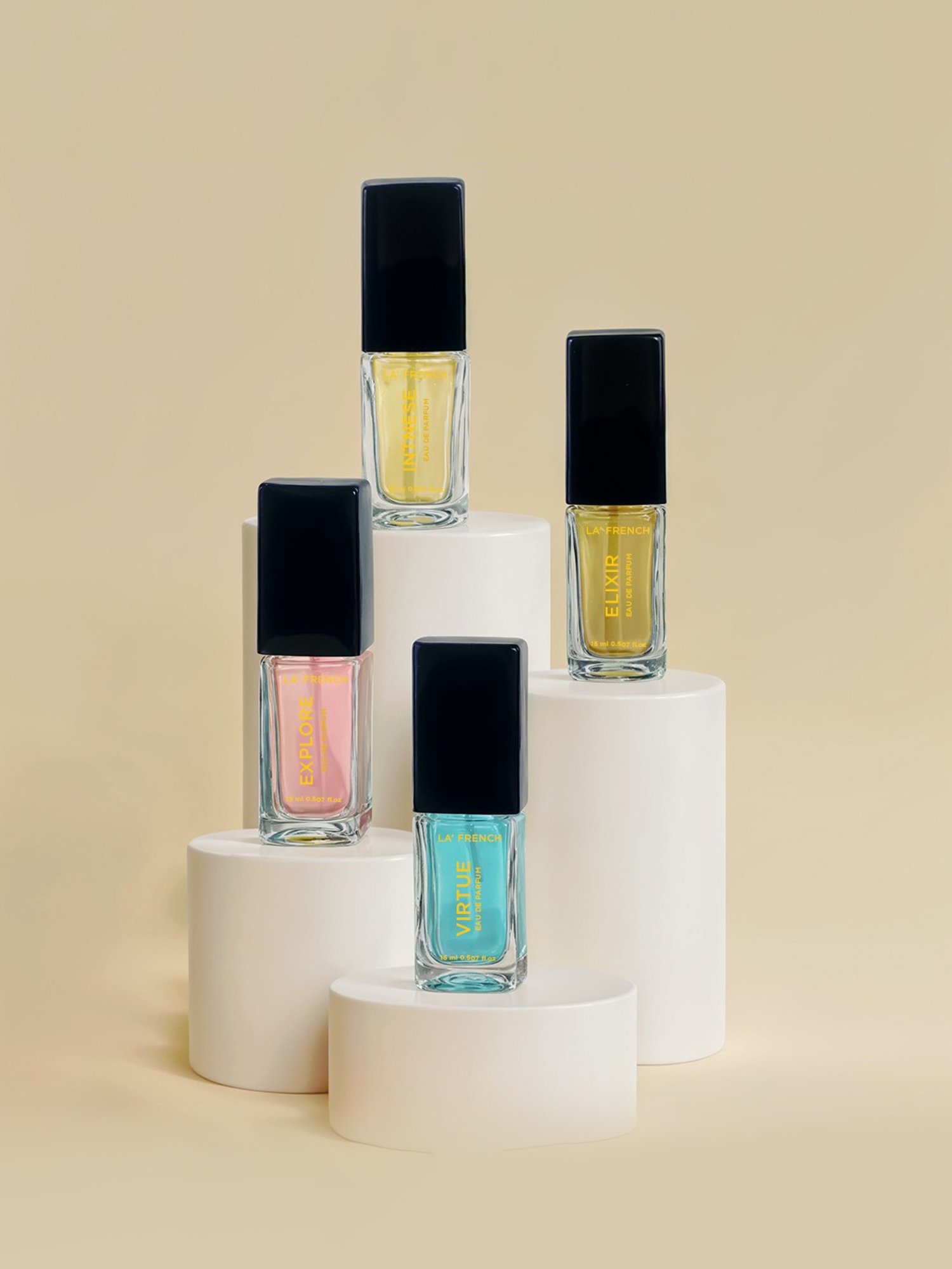 La'french Elixir, Explore, Intnese & Virtue Eau de Parfum Gift Set