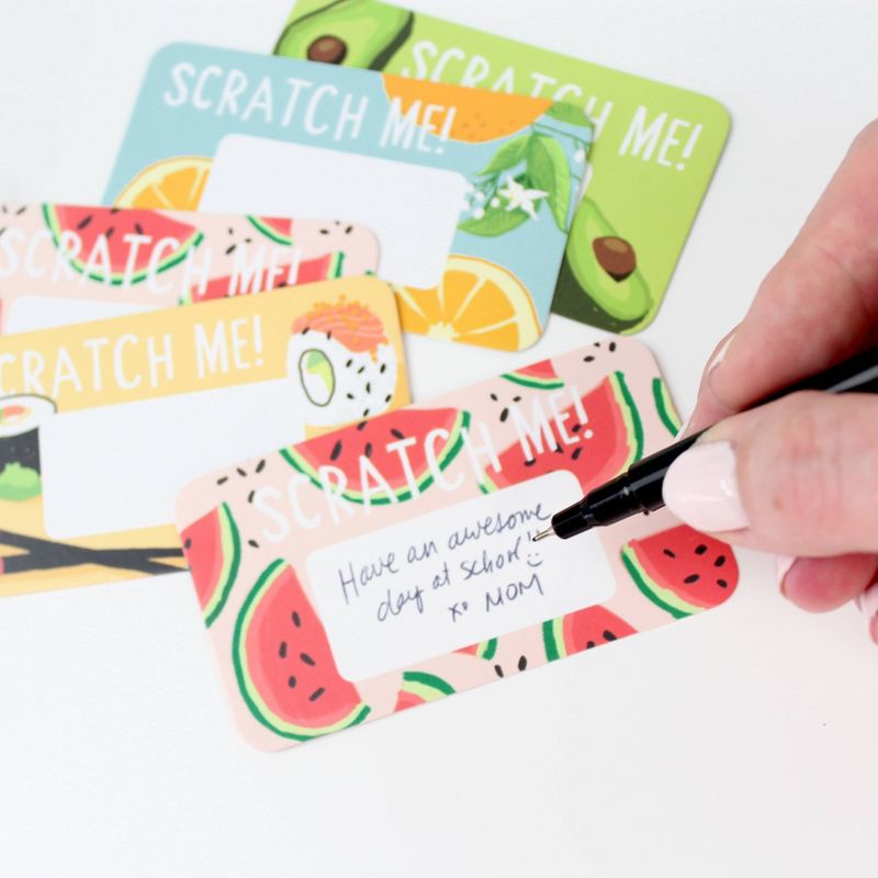 24ct Scratch Off Lunchbox Notes: Edition 5 Foodie