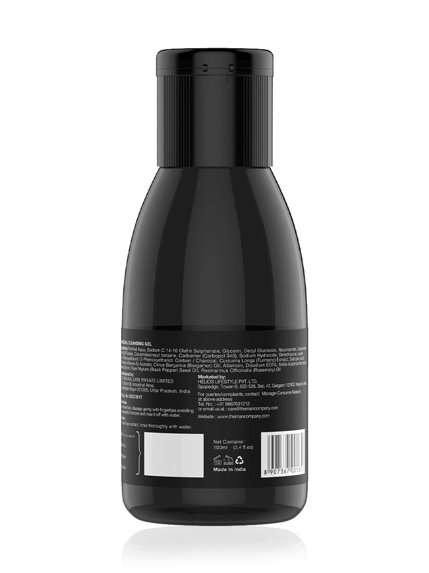 Mancode Detoxifying De Tan, Vitamin C & Acne Control Tea Tree Foaming Facewash (Pack of 3)