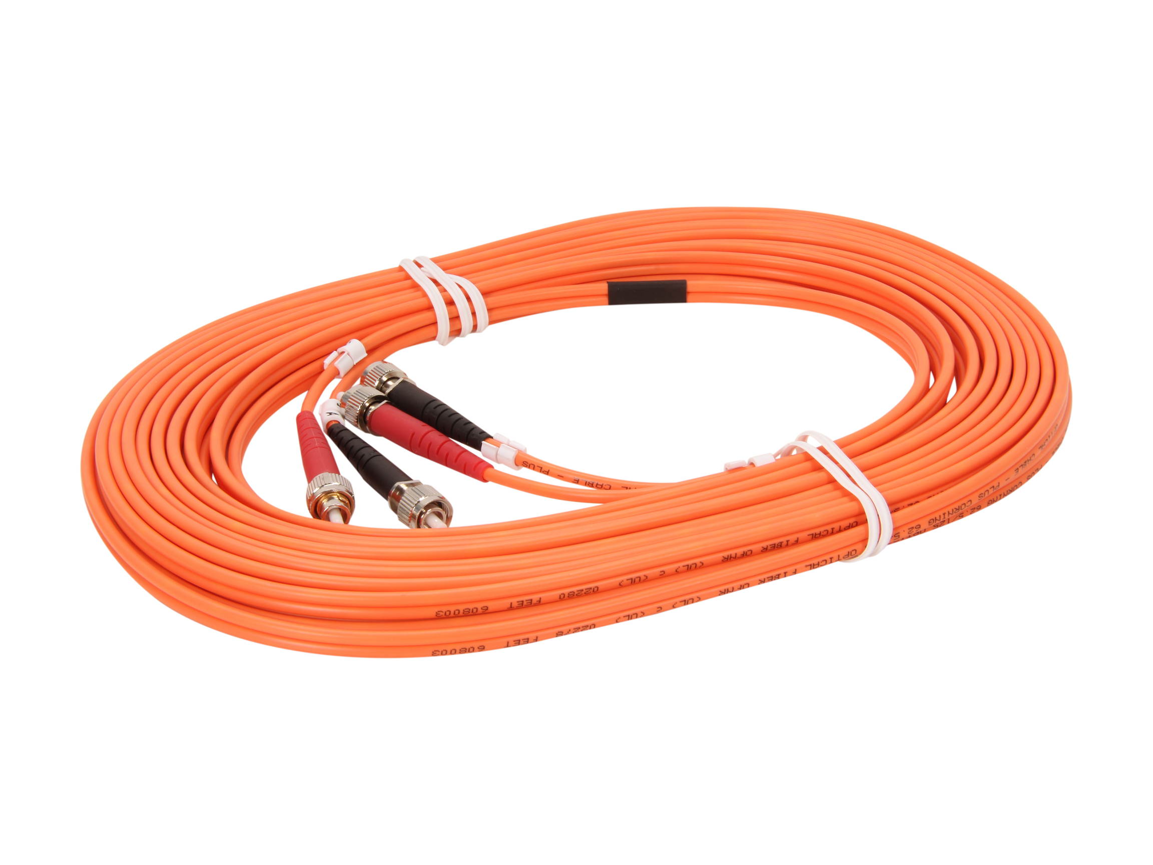 BYTECC MD-FC10 10m FC to FC Duplex (2 Strand) Cable, Multi Mode 62.5/125 Standard Zipcore
