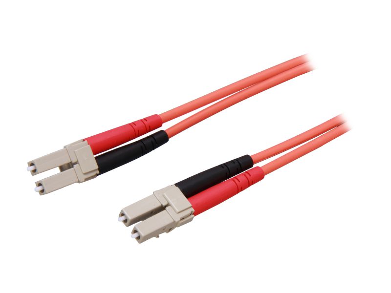 Fiber Optic Cable LC-LC 9/125 Duplex Single-Mode Fiber Cable Yellow 5 meters