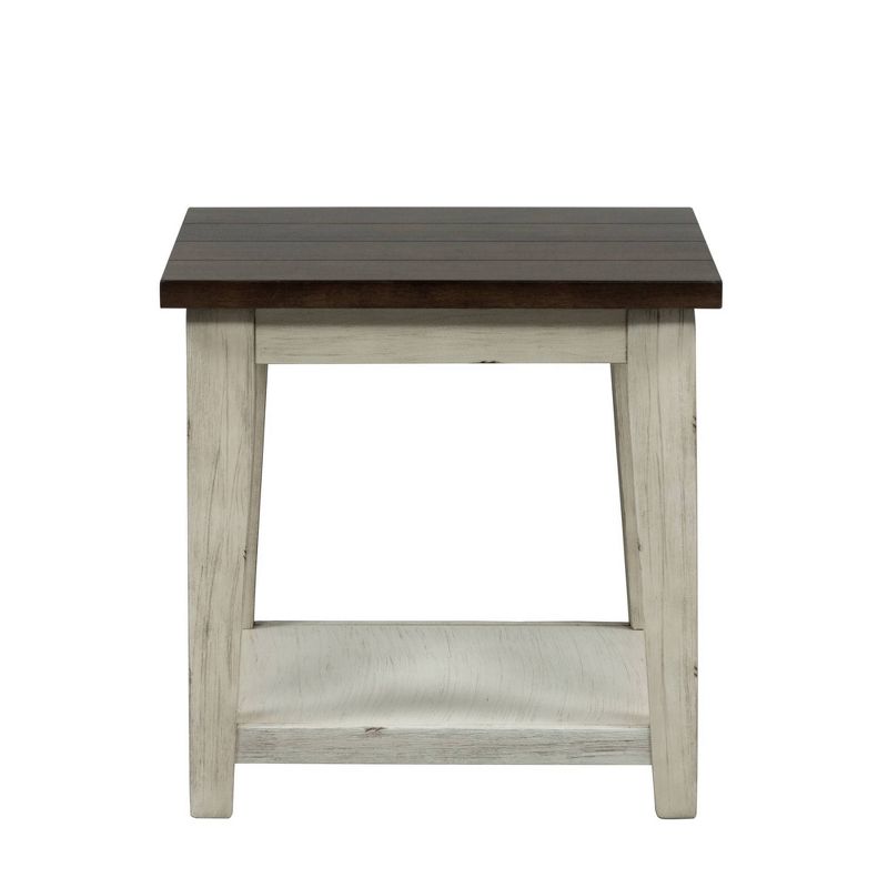 Lancaster End Table Gray - Liberty Furniture