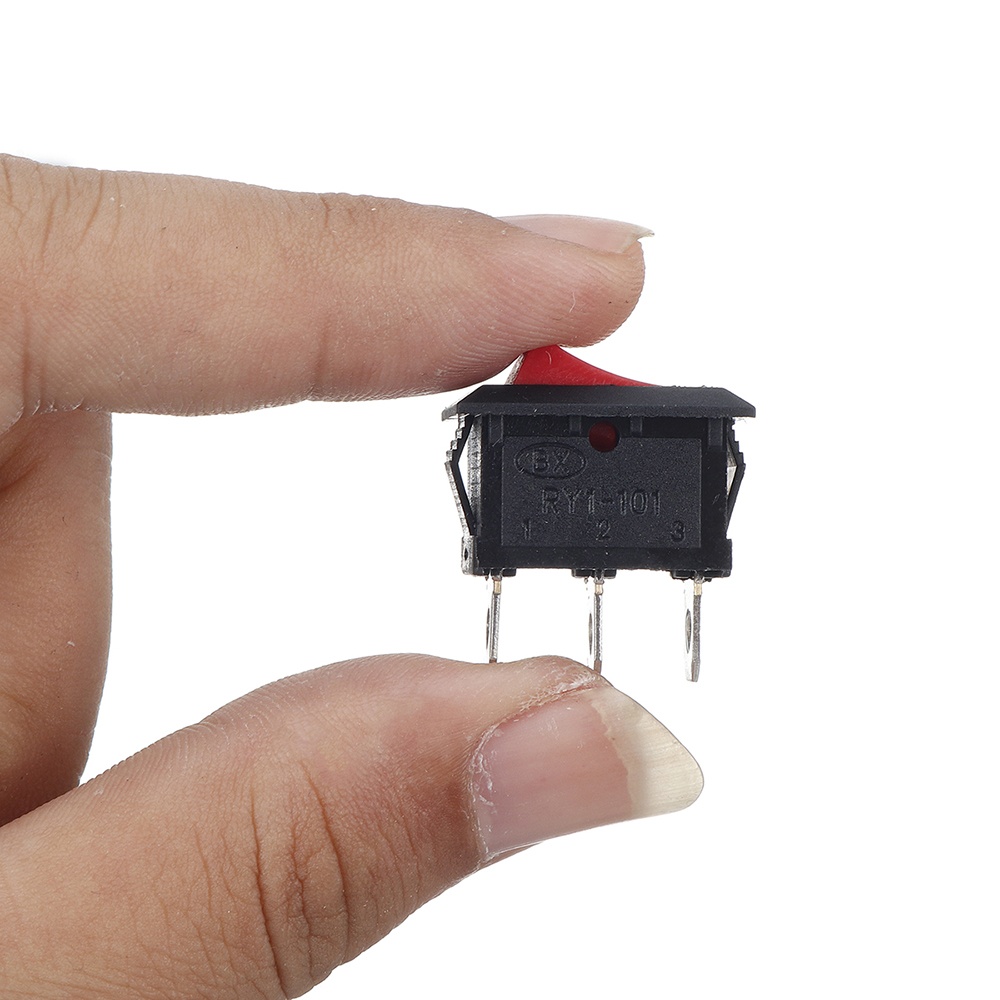 3-pin 2-position Boat Switch Car Auto Boat Round Rocker ON/OFF TOGGLE SWITCH 3 Pin