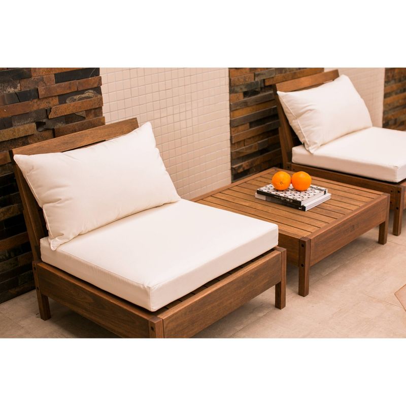 Grass Eucalyptus Wood Outdoor Chair - Alaterre Furniture