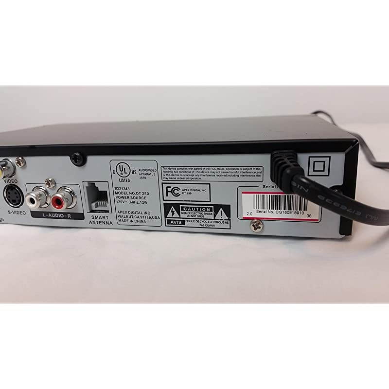 DT250A Digital Converter Box with Analog Passthrough