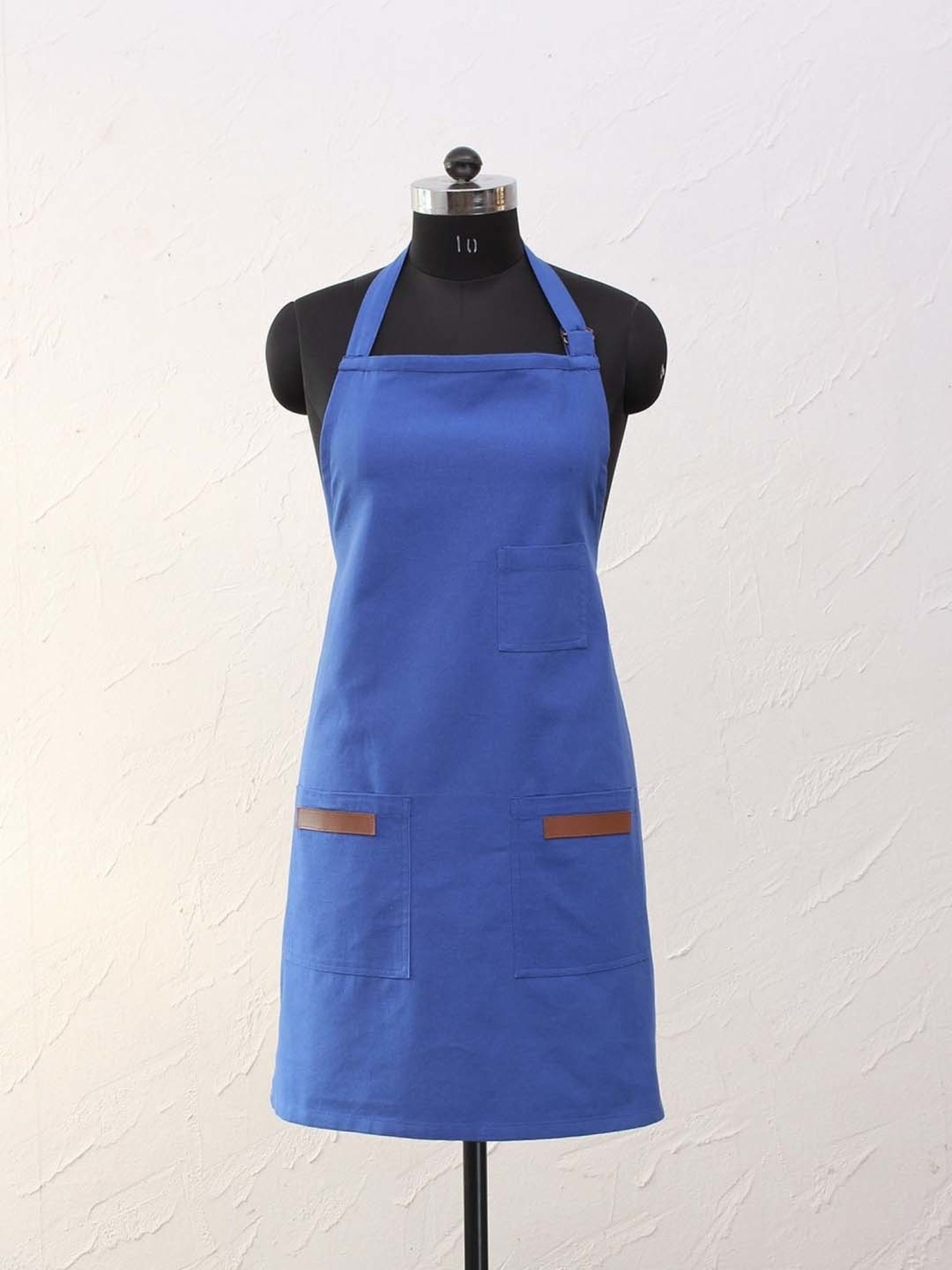 House This Dark Blue Cotton Kitchen Set