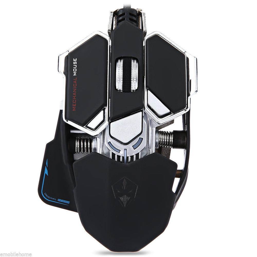 G10 4000 DPI Professional Optical/Mechanical Wired Gaming Mouse 10 Buttons