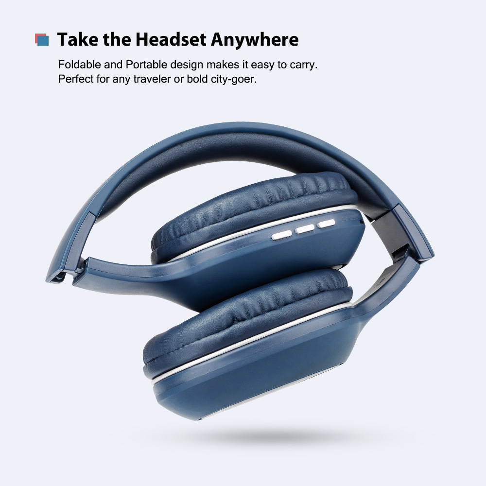 Ausdom M09 Wireless Headphones Bluetooth 4.2 Headset Foldable Deep Bass Bluetooth Headphone for iPhone Xiaomi Support TF Card